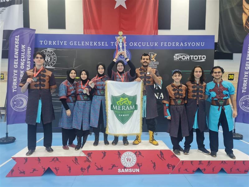 MERAM BELEDİYESPOR KULÜBÜ | Meram Belediyespor Okçuluk Turnuvası'nda Türkiye rekoru kırdı